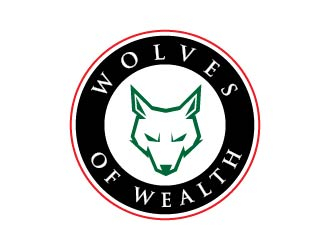 Wolves Of Wealth  logo design by usef44