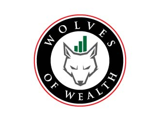 Wolves Of Wealth  logo design by usef44