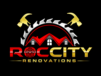 Roc City Renovations logo design by 3Dlogos