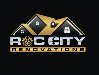 Roc City Renovations logo design by Rizqy