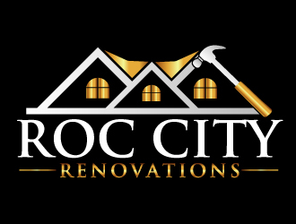 Roc City Renovations logo design by ElonStark