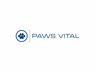 Paws Vital logo design by mukleyRx