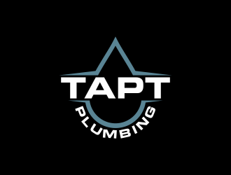 TAPT PLUMBING logo design by Renaker