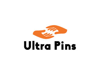 Ultra Pins logo design by aryamaity