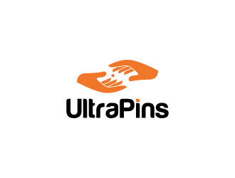 Ultra Pins logo design by aryamaity
