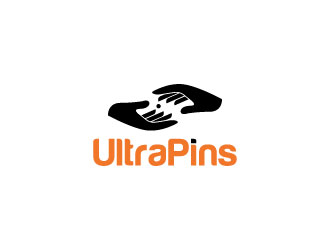 Ultra Pins logo design by aryamaity