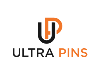 Ultra Pins logo design by lintinganarto