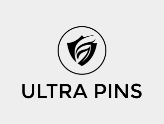 Ultra Pins logo design by azizah