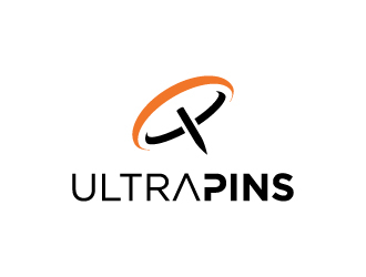 Ultra Pins logo design by sakarep