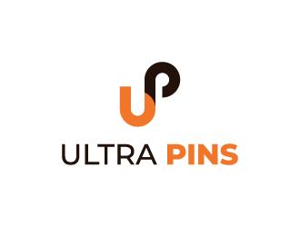 Ultra Pins logo design by LAVERNA