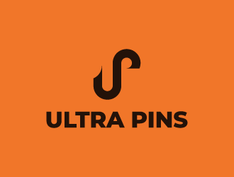 Ultra Pins logo design by LAVERNA