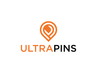 Ultra Pins logo design by javaz