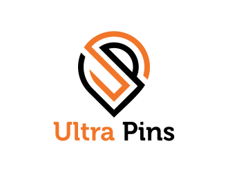 Ultra Pins logo design by pel4ngi