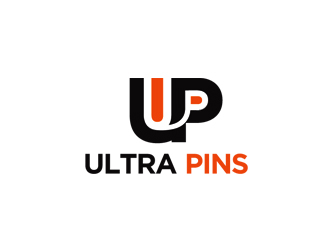 Ultra Pins logo design by krishna