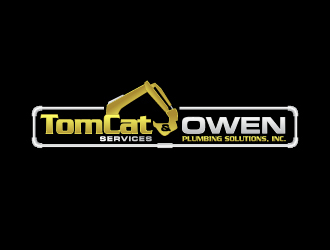 TomCat Services & Owen Plumbing Solutions, Inc. logo design by sakarep