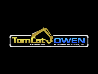 TomCat Services & Owen Plumbing Solutions, Inc. logo design by sakarep