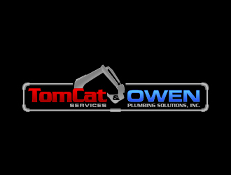 TomCat Services & Owen Plumbing Solutions, Inc. logo design by sakarep