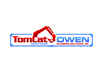 TomCat Services & Owen Plumbing Solutions, Inc. logo design by sakarep