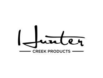 Hunter Creek Products logo design by pel4ngi