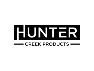 Hunter Creek Products logo design by pel4ngi