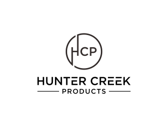 Hunter Creek Products logo design by pel4ngi