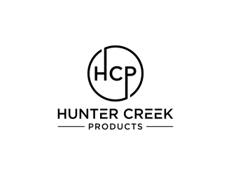 Hunter Creek Products logo design by pel4ngi