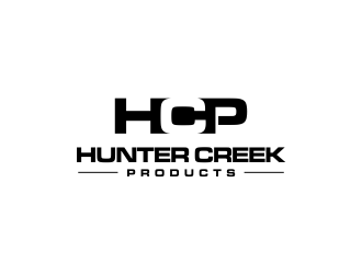 Hunter Creek Products logo design by oke2angconcept