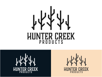 Hunter Creek Products logo design by Hipokntl_