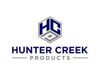 Hunter Creek Products logo design by cintoko