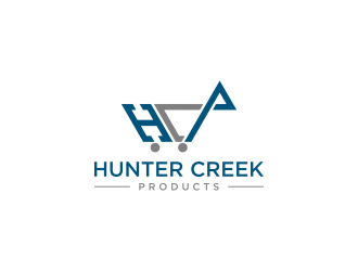 Hunter Creek Products logo design by ArRizqu