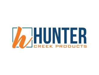 Hunter Creek Products logo design by naldart