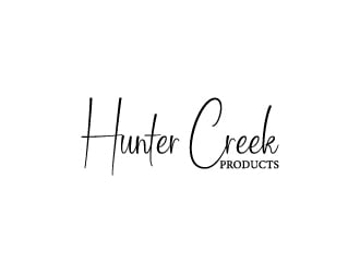 Hunter Creek Products logo design by aryamaity