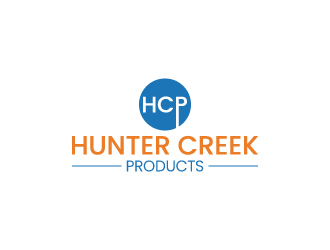 Hunter Creek Products logo design by aryamaity