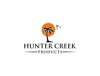 Hunter Creek Products logo design by luckyprasetyo