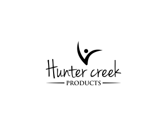 Hunter Creek Products logo design by luckyprasetyo