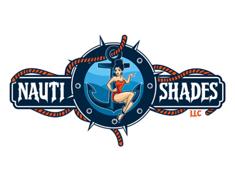 Nauti Shades LLC logo design by DreamLogoDesign