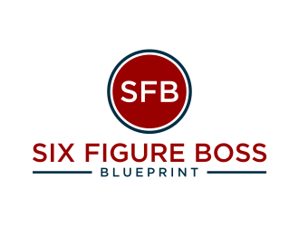Six Figure Boss Blueprint logo design by p0peye