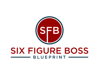 Six Figure Boss Blueprint logo design by p0peye
