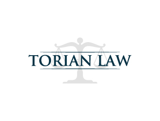 Torian Law logo design by wongndeso