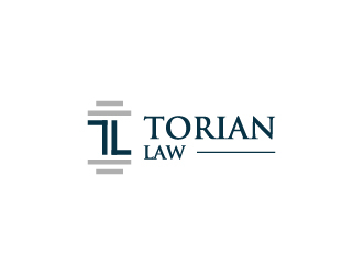 Torian Law logo design by wongndeso