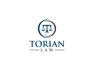 Torian Law logo design by RIANW
