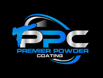 Premier Powder Coating logo design by aryamaity