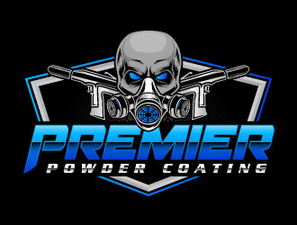 Premier Powder Coating logo design by daywalker