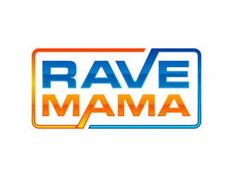 Rave Ma2 or Rave Mama logo design by hidro