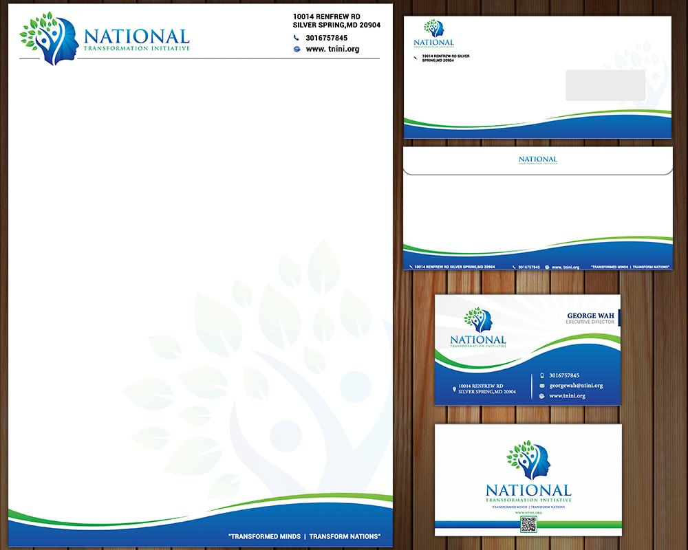 NATIONAL TRANSFORMATION INITIATIVE  logo design by MastersDesigns
