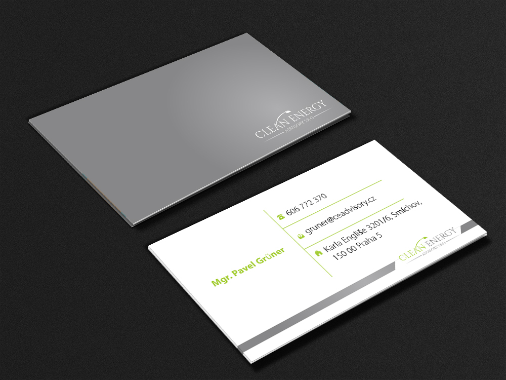 Clean Energy Advisory s.r.o. logo design by Sofia Shakir