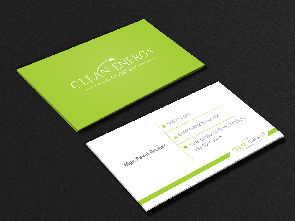 Clean Energy Advisory s.r.o. logo design by Sofia Shakir