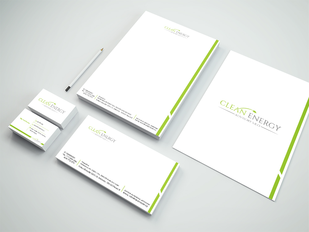 Clean Energy Advisory s.r.o. logo design by Sofia Shakir