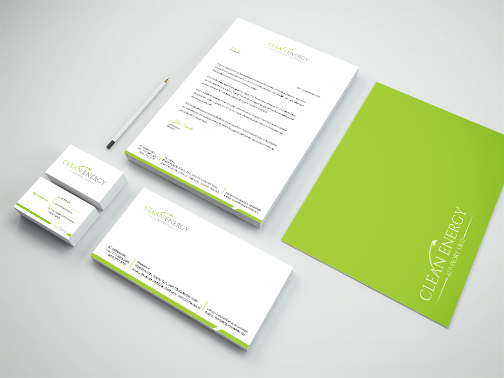 Clean Energy Advisory s.r.o. logo design by Sofia Shakir