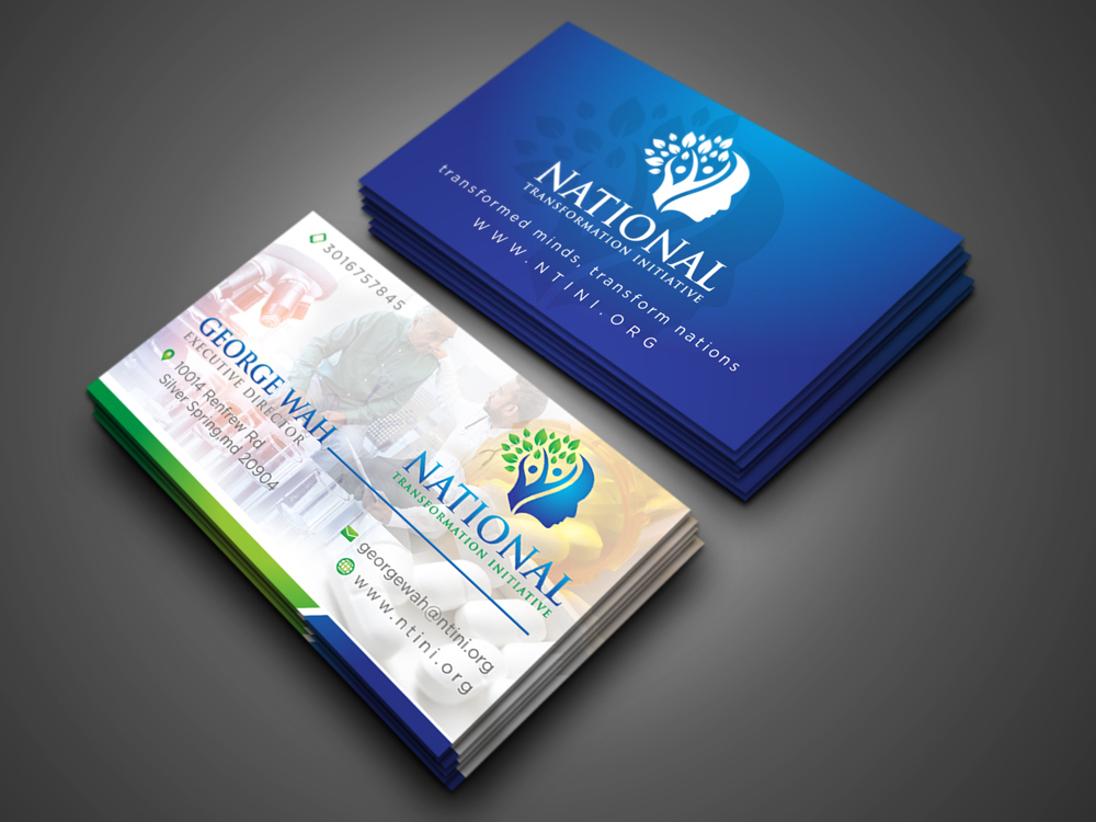NATIONAL TRANSFORMATION INITIATIVE  logo design by aRBy